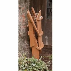 New 🤩 Recycled Plastic Chairs HN Outdoor Chagrin Recycled Plastic Folding Reclining Adirondack With Pullout Ottoman ⭐ -Adirondack Chairs Sales detail2ALF092