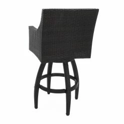 Outlet ✔️ RST Brands Swivel Chairs RST Deco Wicker Swivel Patio Barstools - Set Of 2 🎉 -Adirondack Chairs Sales detail2FLO341