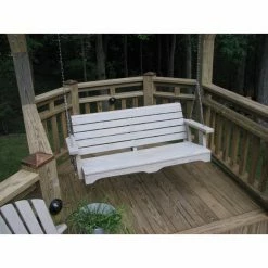 Wholesale 🌟 Wooden Weathercraft Designers Choice Classic Pine Porch Swing - Natural ⭐ -Adirondack Chairs Sales detail2WO007