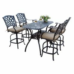 Best Pirce ⭐ Counter Height Chairs Darlee Ocean View Counter Height Patio Bar Stool With Cushion ⭐ -Adirondack Chairs Sales detail3ELIT310