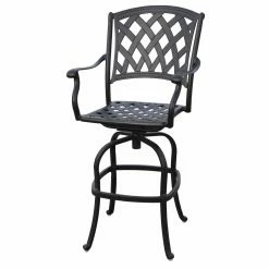 Budget 😀 Bar Height Chairs Darlee Ocean View Patio Bar Height Stool With Cushion ❤️ -Adirondack Chairs Sales detail4ELIT311