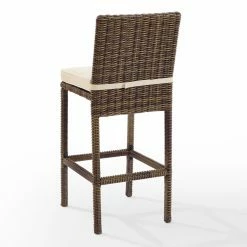Best deal ⭐ Side Chairs Crosley Bradenton Wicker Bar Stool - Set Of 2 😉 -Adirondack Chairs Sales detail5CRY657