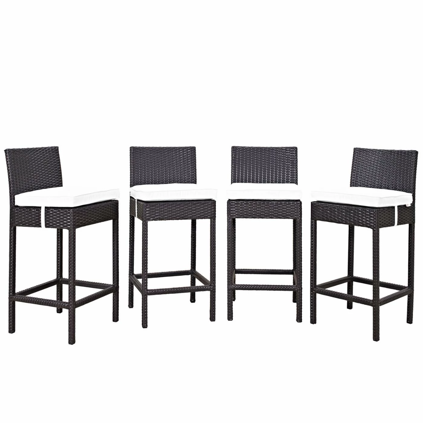 Deals π Side Chairs Modway Convene Wicker Outdoor Bar Stool - Set Of 4 π 9 Deals π Side Chairs Modway Convene Wicker Outdoor Bar Stool - Set Of 4 π - Image 9