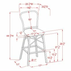 Best deal 🤩 Bar Height Chairs Furniture Of America Kyan 30 In. Aluminum Outdoor Bar Height Stool - Set Of 2 - Black ⌛ -Adirondack Chairs Sales detail6ENLB5382