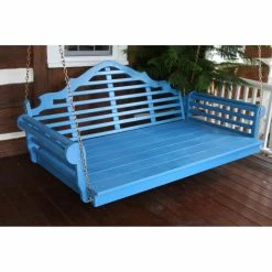 Best deal 😍 A & L Furniture Wooden A & L Furniture Yellow Pine Marlboro Swing Bed 😍 -Adirondack Chairs Sales detailALF110