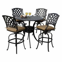 Budget 😀 Bar Height Chairs Darlee Ocean View Patio Bar Height Stool With Cushion ❤️ -Adirondack Chairs Sales detailELIT311