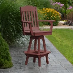 Brand new 👍 A & L Furniture Swivel Chairs A & L Furniture Poly Classic Swivel Bar Stool 🎁