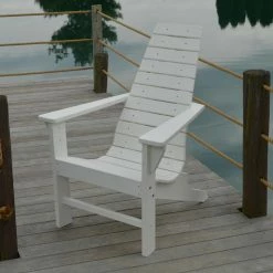Promo 🎁 Recycled Plastic Chairs HN Outdoor Maclay Recycled Plastic Adirondack Chair 🥰