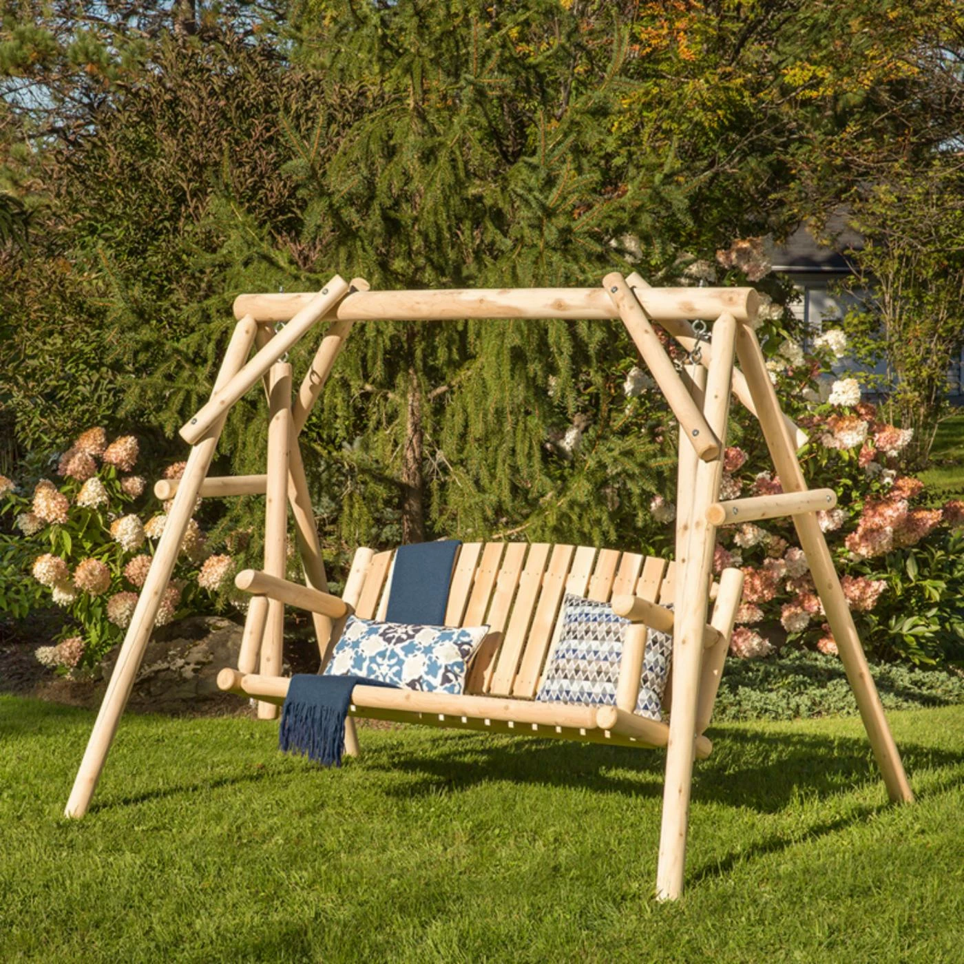 Best deal π Wooden Bestar White Cedar Patio Swing 𧨠1 Best deal π Wooden Bestar White Cedar Patio Swing π§¨