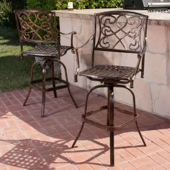 Deals 🌟 Best Selling Home Bar Height Chairs Santa Maria Bar Stools - 2 Pack ✔️