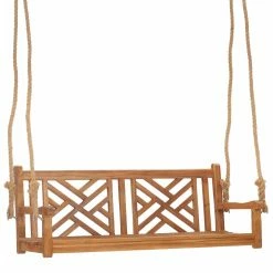 Wholesale 😍 Chic Teak Chippendale 60 In. Outdoor Porch Swing 🤩