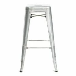 Flash Sale 🛒 Bar Height Chairs Commercial Seating Products Oscar Style Metal 30 In. Backless Patio Stool 🛒