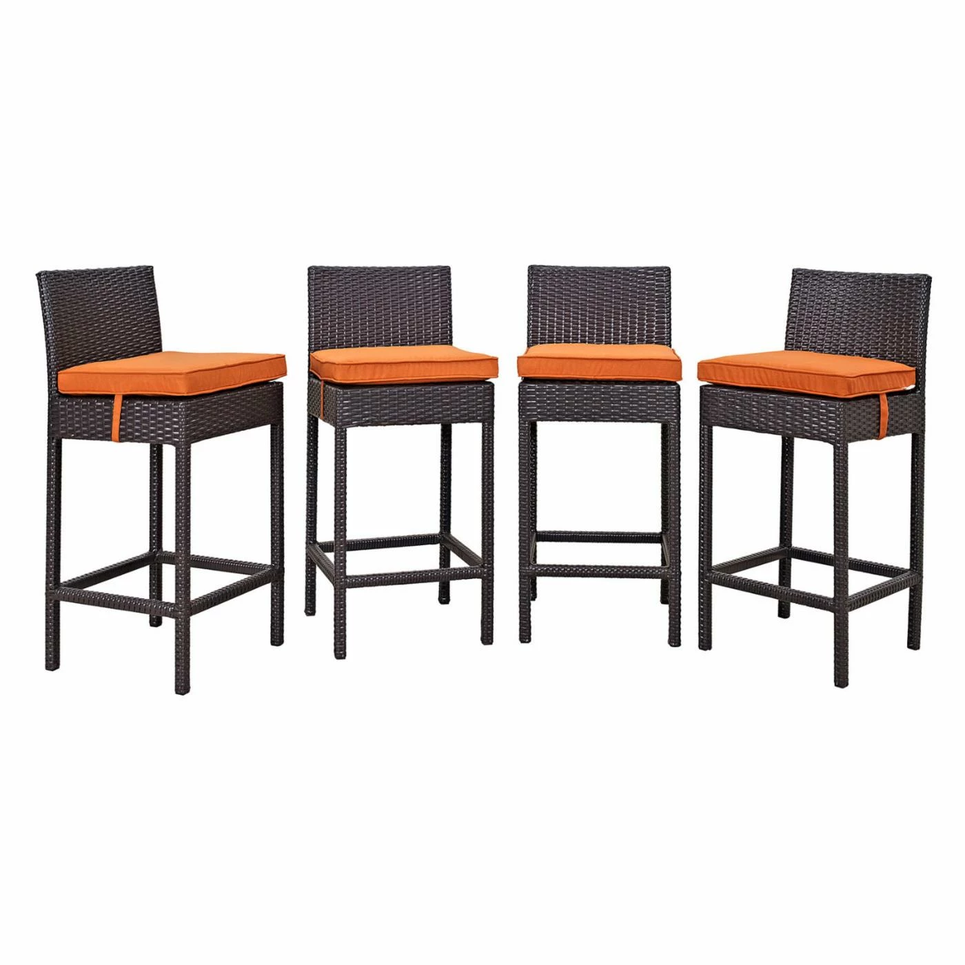 Deals π Side Chairs Modway Convene Wicker Outdoor Bar Stool - Set Of 4 π 1 Deals π Side Chairs Modway Convene Wicker Outdoor Bar Stool - Set Of 4 π