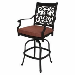 Hot Sale 🎉 Swivel Chairs Darlee St. Cruz Swivel Patio Bar Stool - Set Of 2 🔔