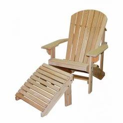 Best deal ⭐ Wooden Chairs Hershy Way Cypress Patio Adirondack Chair 🔥