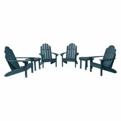 Brand new 😀 Recycled Plastic Chairs Highwood USA Westport 6 Piece Adirondack Set With Side Tables 🥰