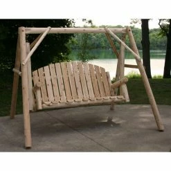 Buy ❤️ Wooden Lakeland Mills Country Garden Swing And Stand Set ⭐