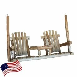 Best deal 🌟 Wooden Lakeland Mills Tete-a-Tete Porch Swing 🌟
