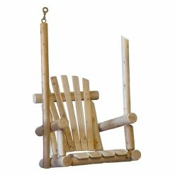 Discount 🥰 Wooden Lakeland Mills Single Chair Porch Swing 👍