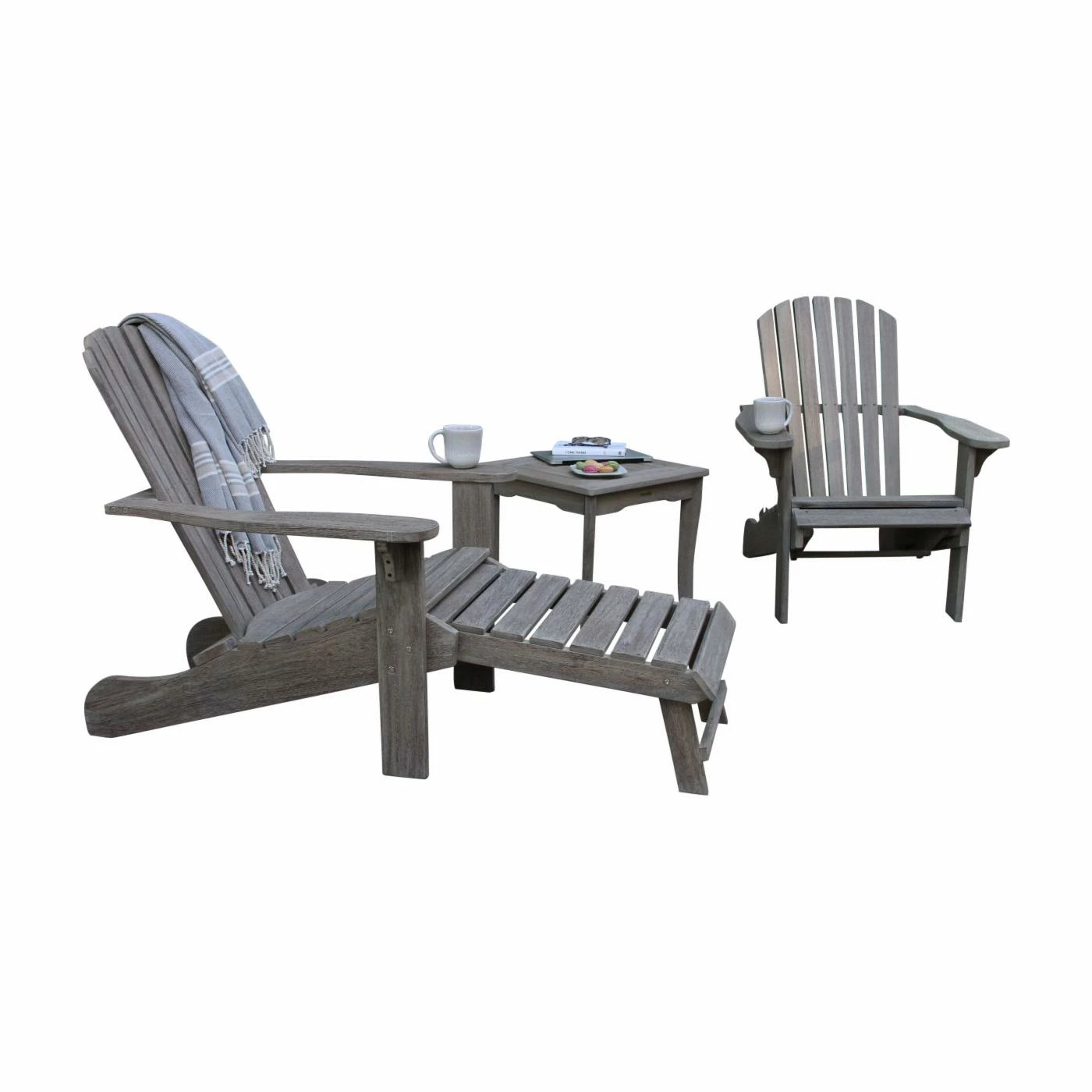 Cheapest π₯ Eucalyptus Chairs Vineyard Eucalyptus 3 Piece Adirondack Chair With Ottoman Set π 1 Cheapest π₯ Eucalyptus Chairs Vineyard Eucalyptus 3 Piece Adirondack Chair With Ottoman Set π