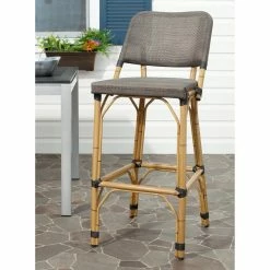 Budget π Bar Height Chairs HN Outdoor Deltana Barstool π