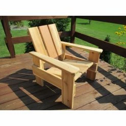 New 🎁 Wooden Chairs Infinite Cedar Adirondack Chair ✔️