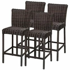 Discount 👍 Side Chairs TK Classics Venice Bar Stool - Set Of 4 👍