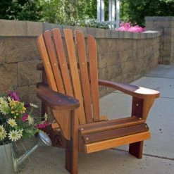 Budget ❤️ Wooden Chairs Wood Country Childrens Cedar Adirondack Chair ⭐