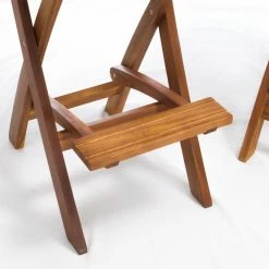 Brand new ⭐ Bar Height Chairs HN Outdoor Kincaid Foldable Outdoor Wood Barstool 👍 -Adirondack Chairs Sales scaleBSHD950