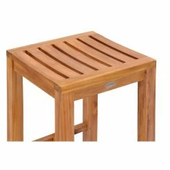 Deals ❤️ Side Chairs Chic Teak Santa Monica Teak Outdoor Barstool 🎉 -Adirondack Chairs Sales scaleCHIT007