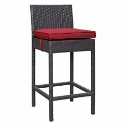 New ⭐ Side Chairs Modway Convene Lift Wicker Outdoor Bar Stool ✨ -Adirondack Chairs Sales scaleEEI1071