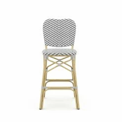 Best deal 🤩 Bar Height Chairs Furniture Of America Kyan 30 In. Aluminum Outdoor Bar Height Stool - Set Of 2 - Black ⌛ -Adirondack Chairs Sales scaleENLB5382