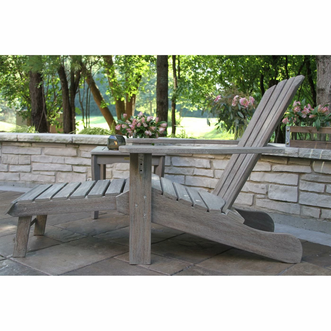 Cheapest π₯ Eucalyptus Chairs Vineyard Eucalyptus 3 Piece Adirondack Chair With Ottoman Set π 5 Cheapest π₯ Eucalyptus Chairs Vineyard Eucalyptus 3 Piece Adirondack Chair With Ottoman Set π - Image 5